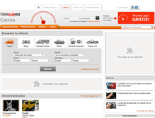Tablet Screenshot of carros.clasiguia.com.pa