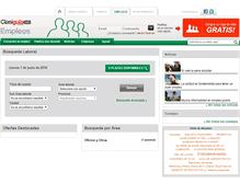 Tablet Screenshot of empleos.clasiguia.com.pa