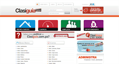 Desktop Screenshot of clasiguia.com.pa
